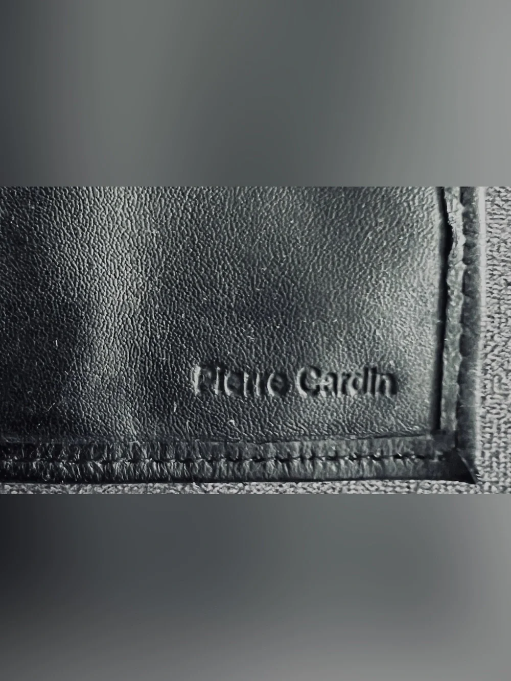 Vintage Pierre Cardin Bifold Wallet Mens Leather/NWT